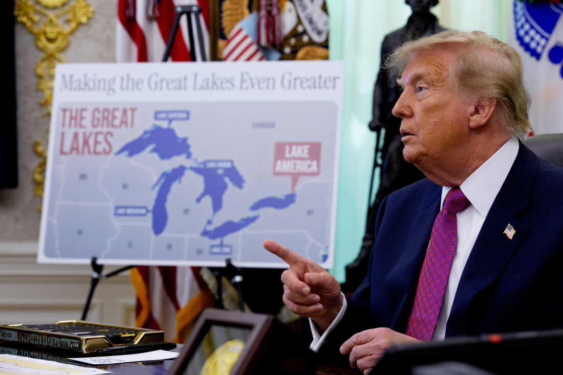 President Trump Signs Executive Order To Rename Lake Ontario as "Lake America" Trump Renames Lake Ontario Amid Trade Dispute with Canada