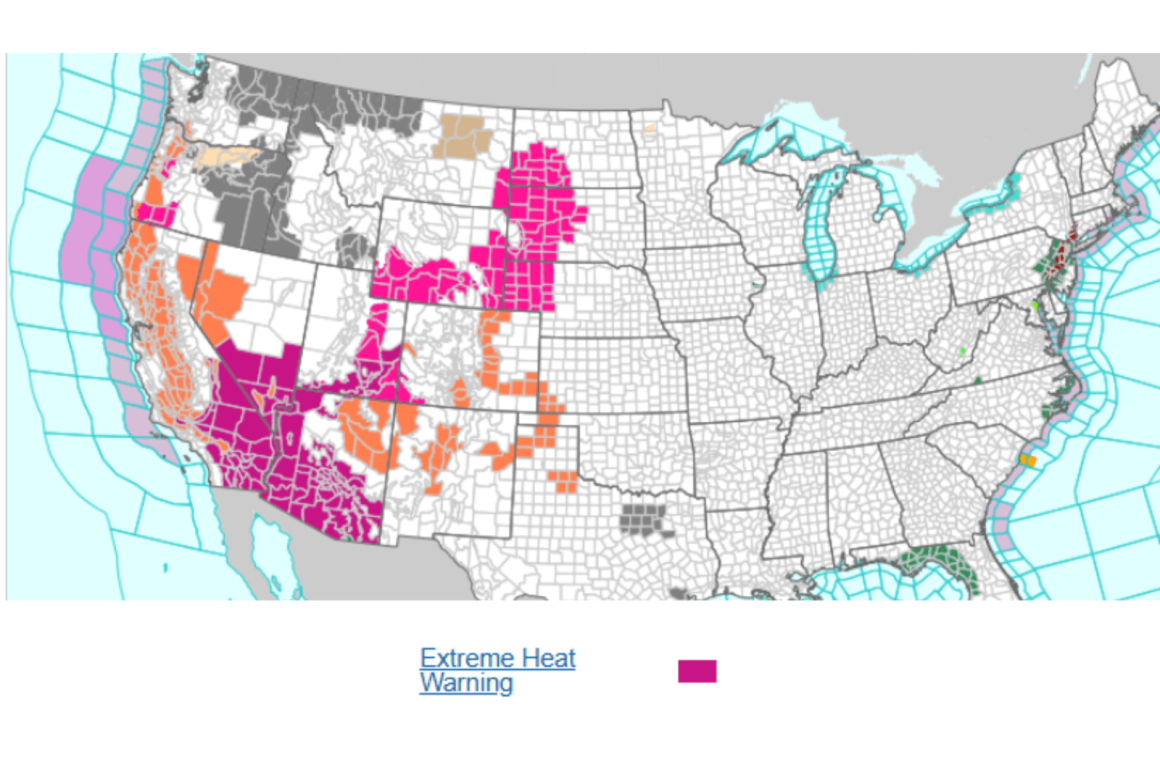 Extreme Heat Warnings Across Southwest U.S. Raise Health Concerns