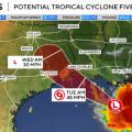 Tropical Storm Warning Issued for Louisiana and Texas as Cyclone Develops