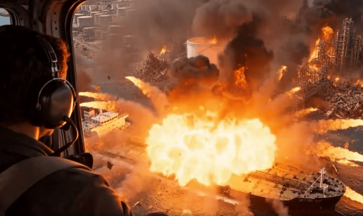 Unverified AI-Generated Video Claims Explosions on Iran’s Kharg Island