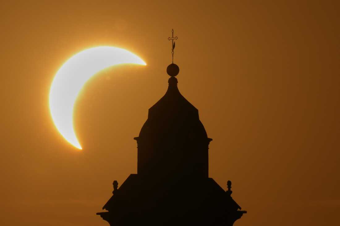 APTOPIX Italy Solar Eclipse Millions Witness Total Solar Eclipse Across Spain and Beyond