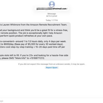 How to Protect Yourself from Amazon Job Scam Texts