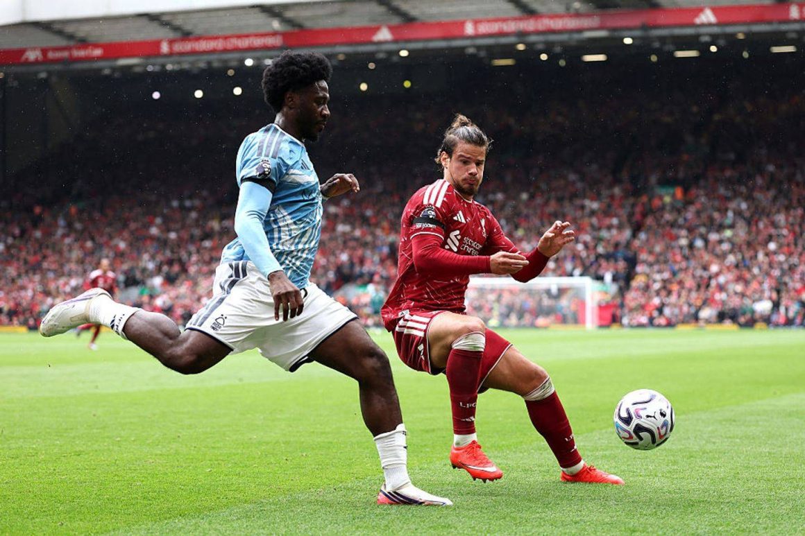 Nottingham Forest Leads Against Liverpool in Premier League Clash