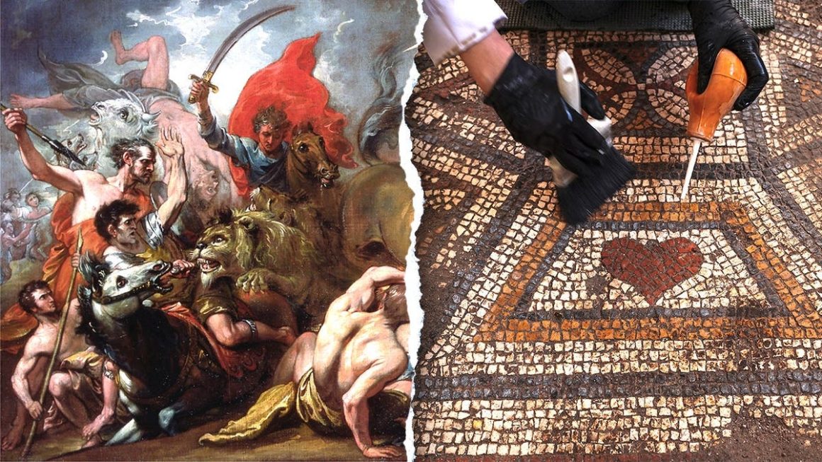Ancient Mosaic Uncovered in Smyrna