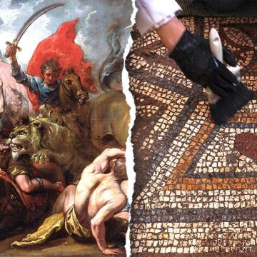 Ancient Mosaic Uncovered in Smyrna