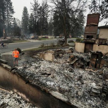 Western Wildfires Wildfires in Spokane Force Massive Evacuations