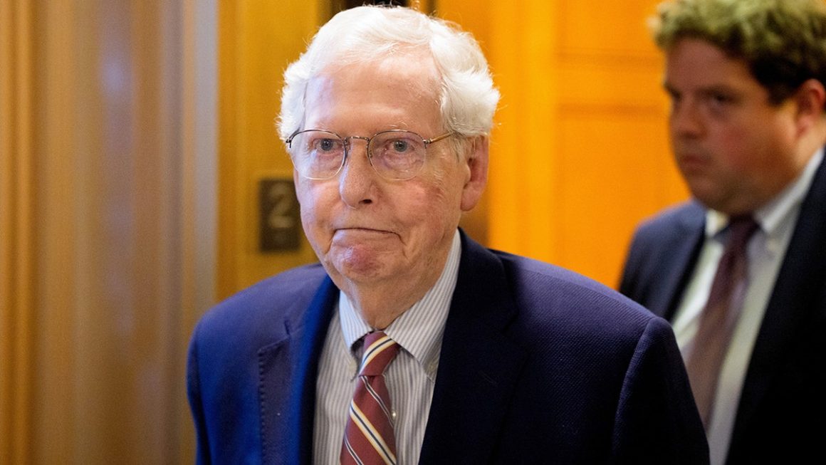 Senator Mitch McConnell Recovering at Home After Fall