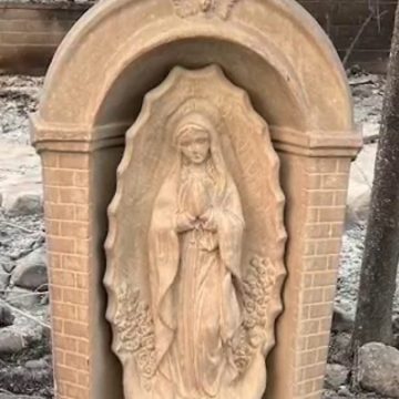 Survival of Virgin Mary Statue Highlights Community Resilience After Los Angeles Wildfires
