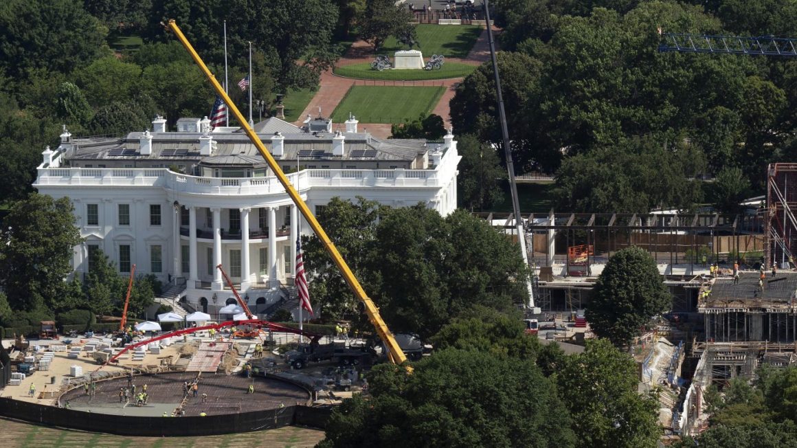 Revamping the White House: Helipad Construction Initiated