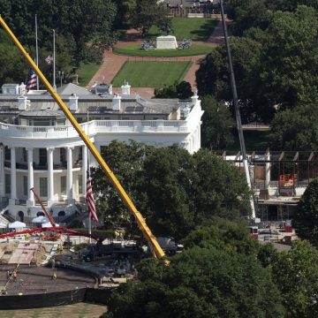 Revamping the White House: Helipad Construction Initiated