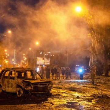 Russian Missile Strikes Devastate Kyiv, Ukraine
