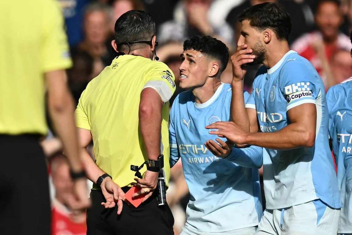 Manchester Derby: Foden Sent Off Early as Rivalry Intensifies