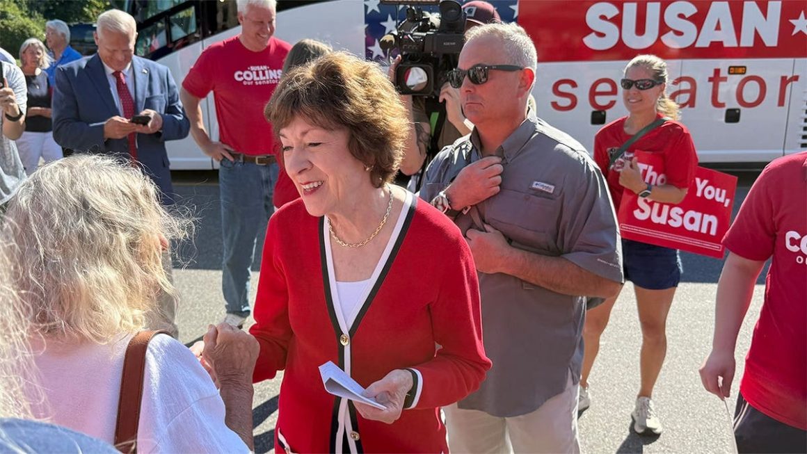 Sen. Collins’ Office Vandalized Amidst Senate Race