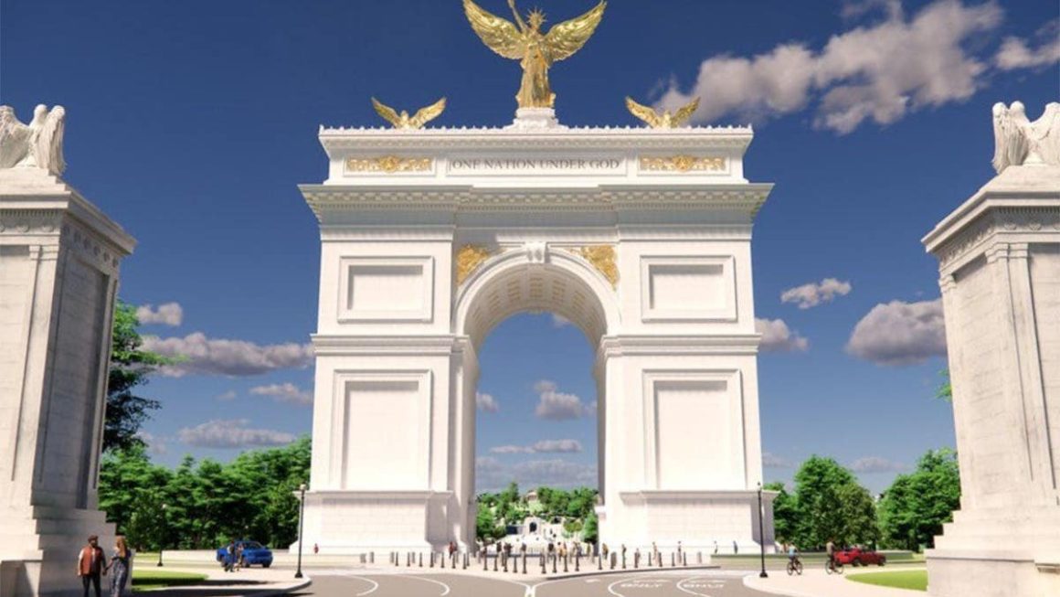 Excavation for Trump’s Memorial Arch in DC Faces Legal Challenge