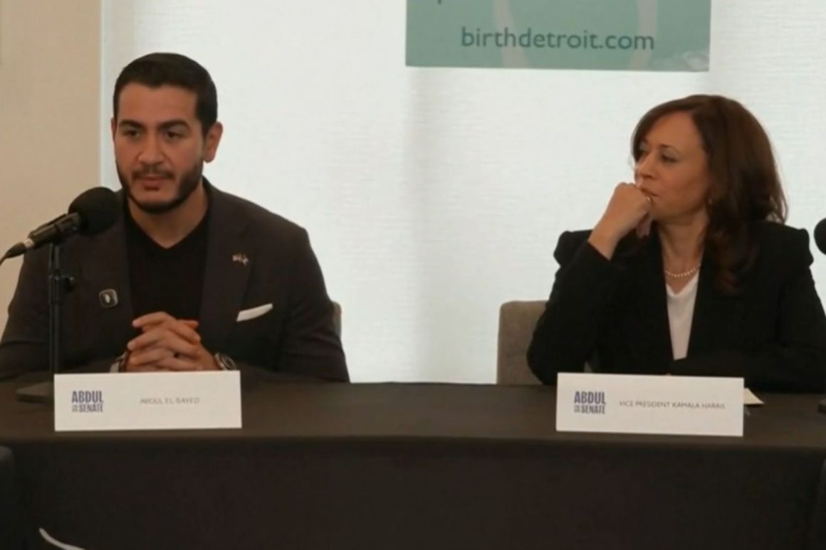 Kamala Harris Joins Abdul El-Sayed in Maternal Health-focused Campaign