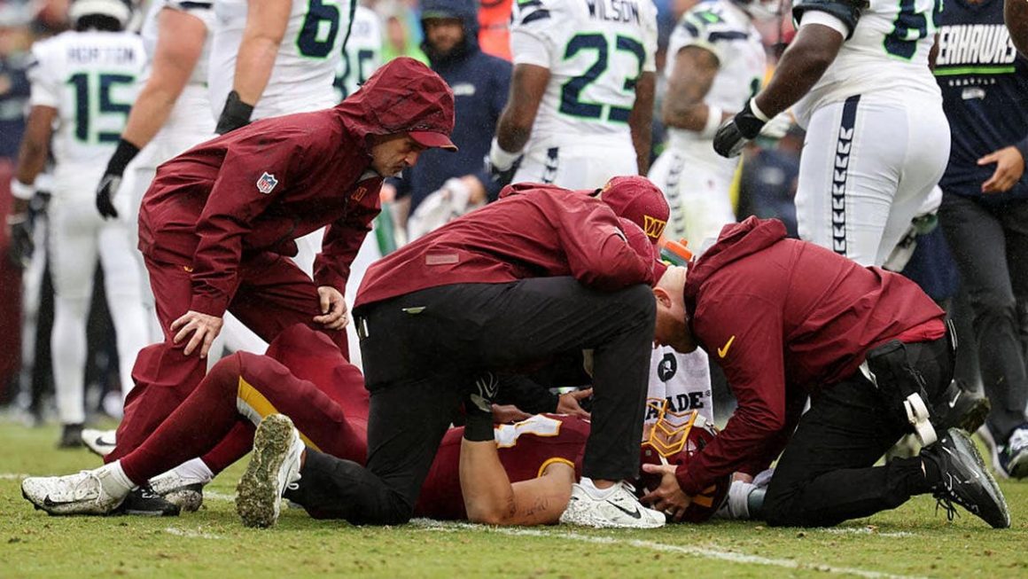 Washington Commanders Linebacker Leo Chenal Injured in Game Against Seahawks