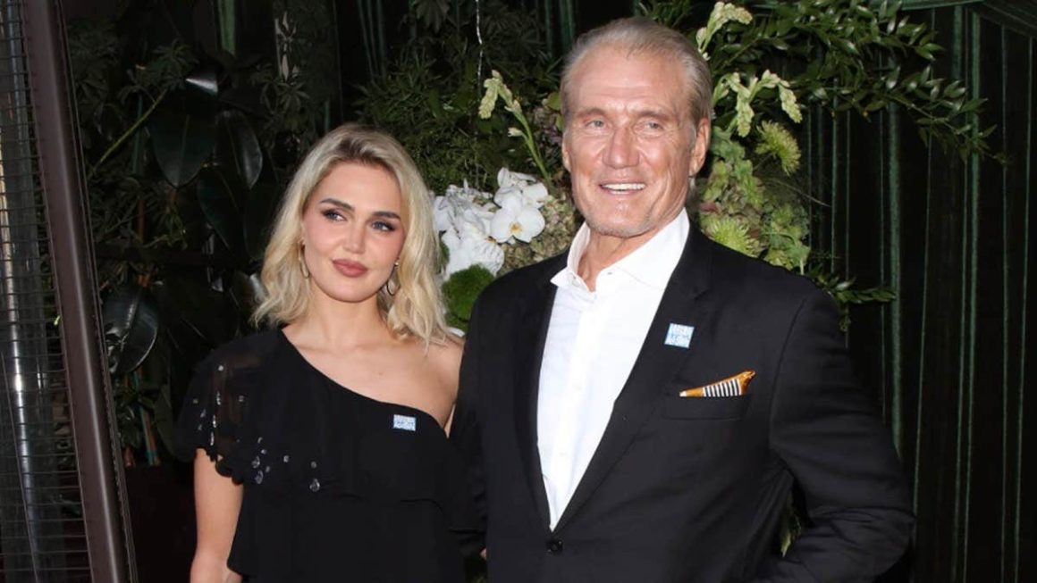 Dolph Lundgren and Emma Krokdal Attend Charity Event in Beverly Hills
