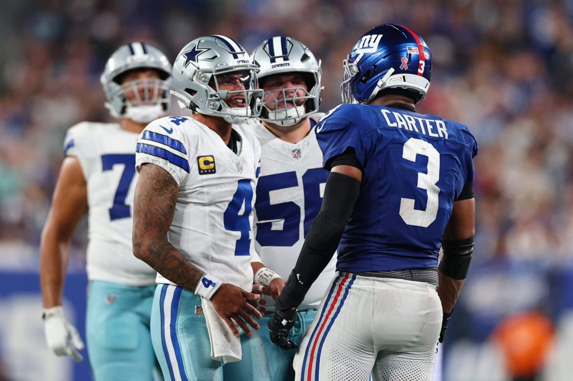 The Giants Triumph Over Cowboys in an Electrifying Matchup