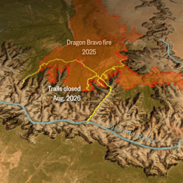 Grand Canyon’s Vulnerability to Flash Flooding Induced by 2025 Wildfire
