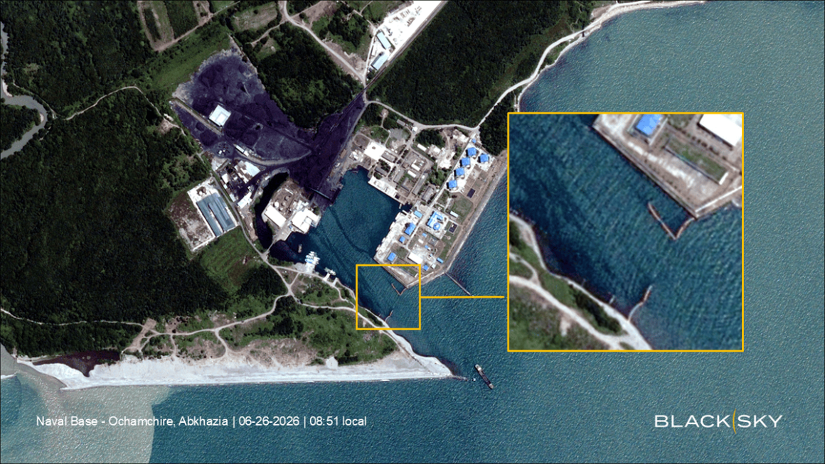 Russia’s Plans for Ochamchire Naval Base Slow Down Amidst Regional Tensions