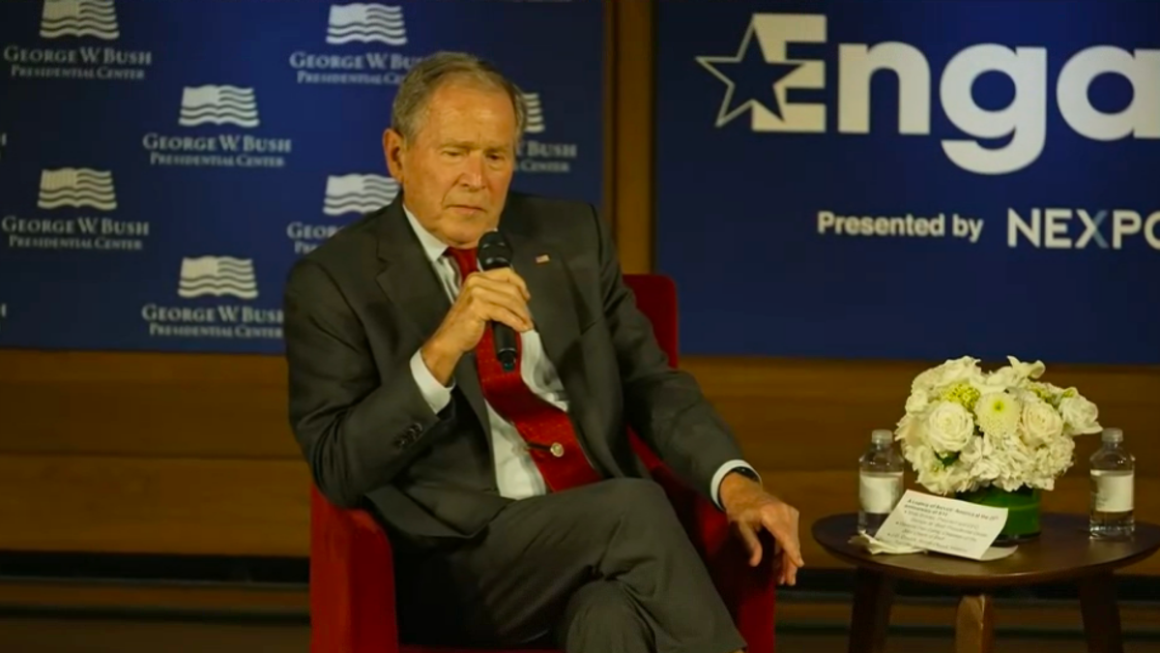 Bush Remembers Ceremonial First Pitch Post-9/11