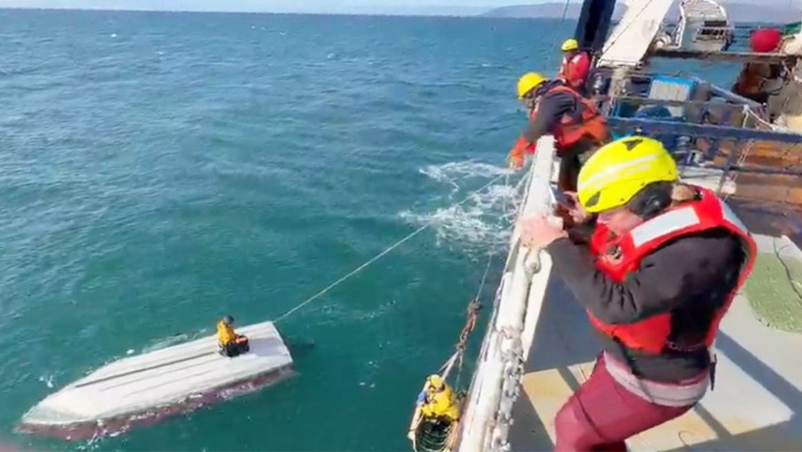 Alaska Teen Rescued After Days Atop Overturned Skiff in Bering Sea