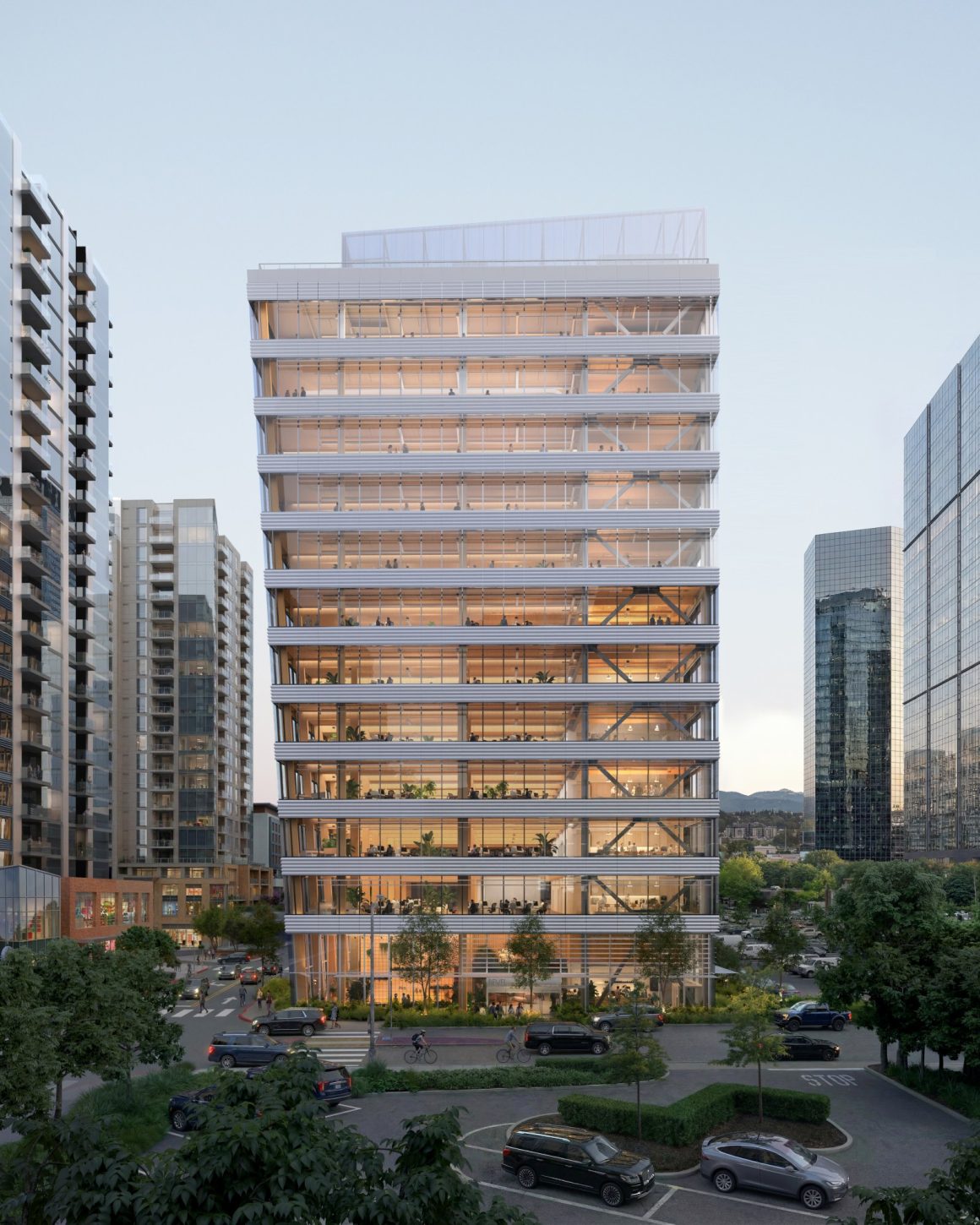 Tallest Mass Timber Office Building in North America Planned for Bellevue