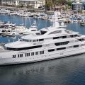 J.K. Rowling’s Superyacht Samsara Docked in Los Angeles Marina