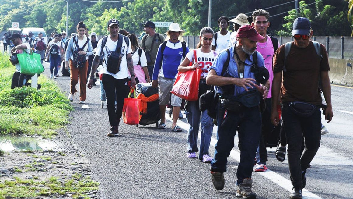 DHS Issues Warning as Migrant Caravan Moves Toward U.S. Border