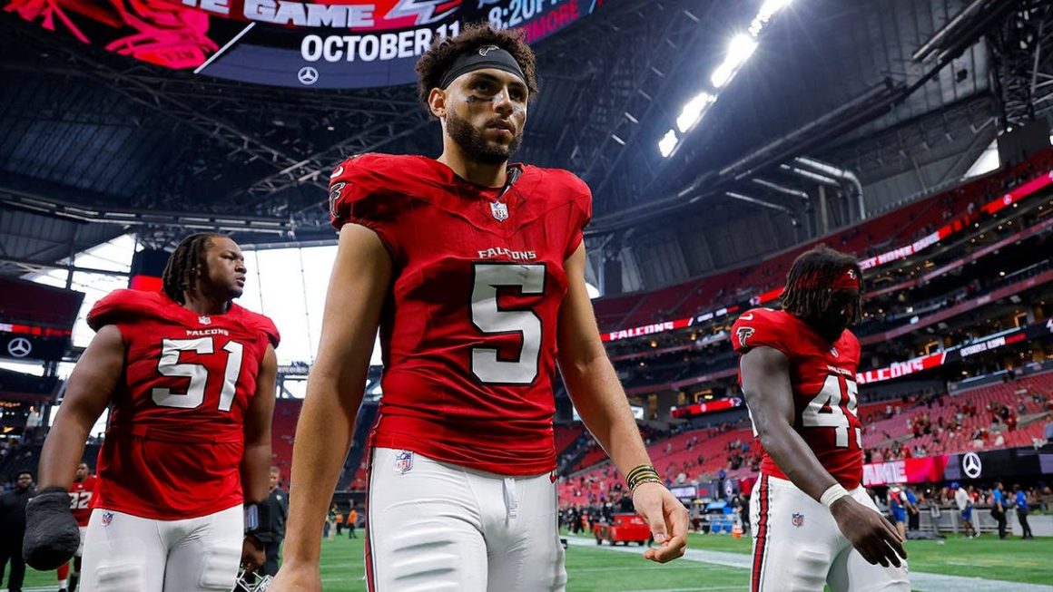 Drake London’s Frustration Evident During Falcons’ Defeat