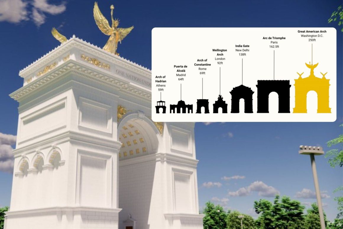Controversy Surrounds Proposed Triumphal Arch Near Arlington Cemetery