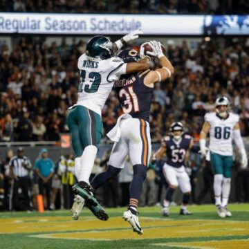 Chicago Bears Secure Three Turnovers in Game Against Eagles