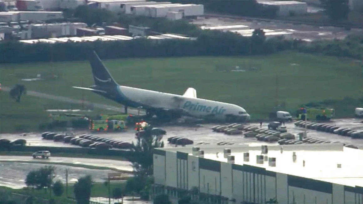Amazon Cargo Jet Crash at Miami Airport