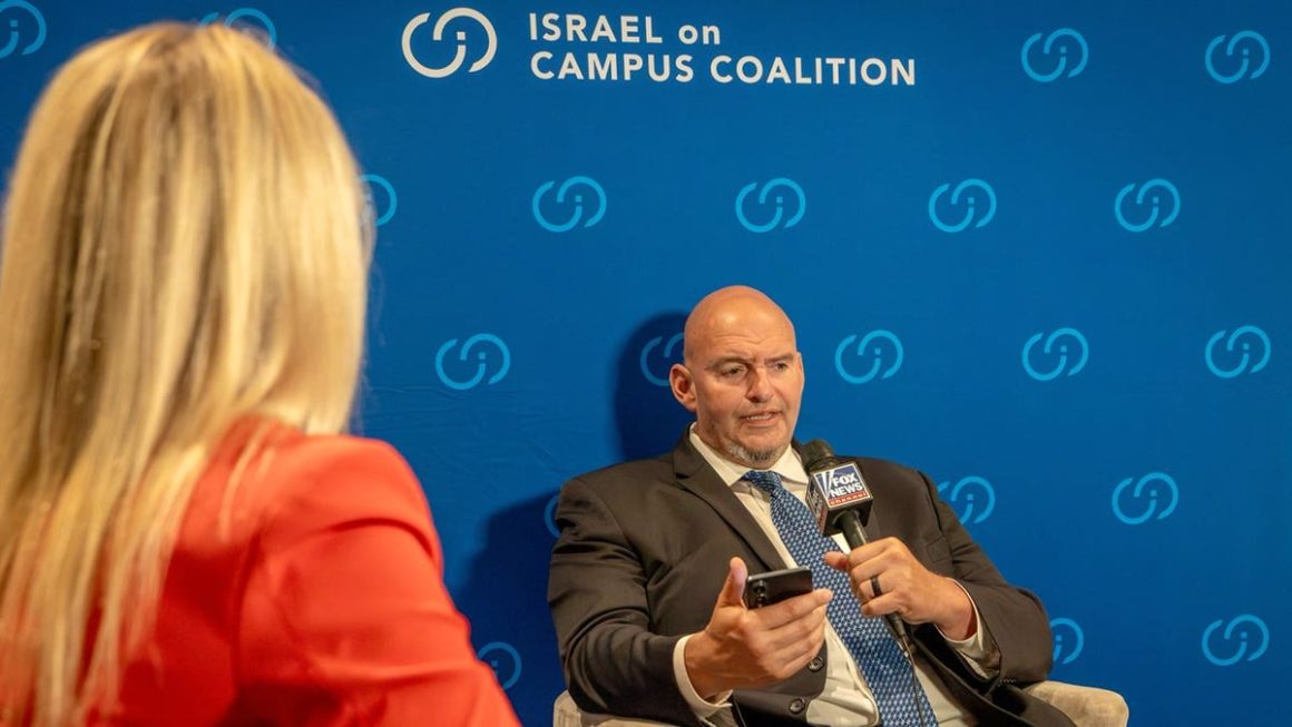Sen. John Fetterman’s Views on Israel and the Democratic Party