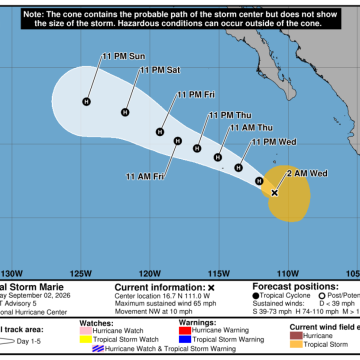 Hurricane Marie: Potential Impacts on Southern California’s Labor Day Weekend