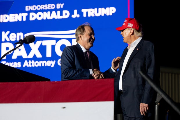 e1660645-4e48-4384-a3f7-b56e84be0371 Trump Donates $10 Million to Support Ken Paxton in Texas Senate Race