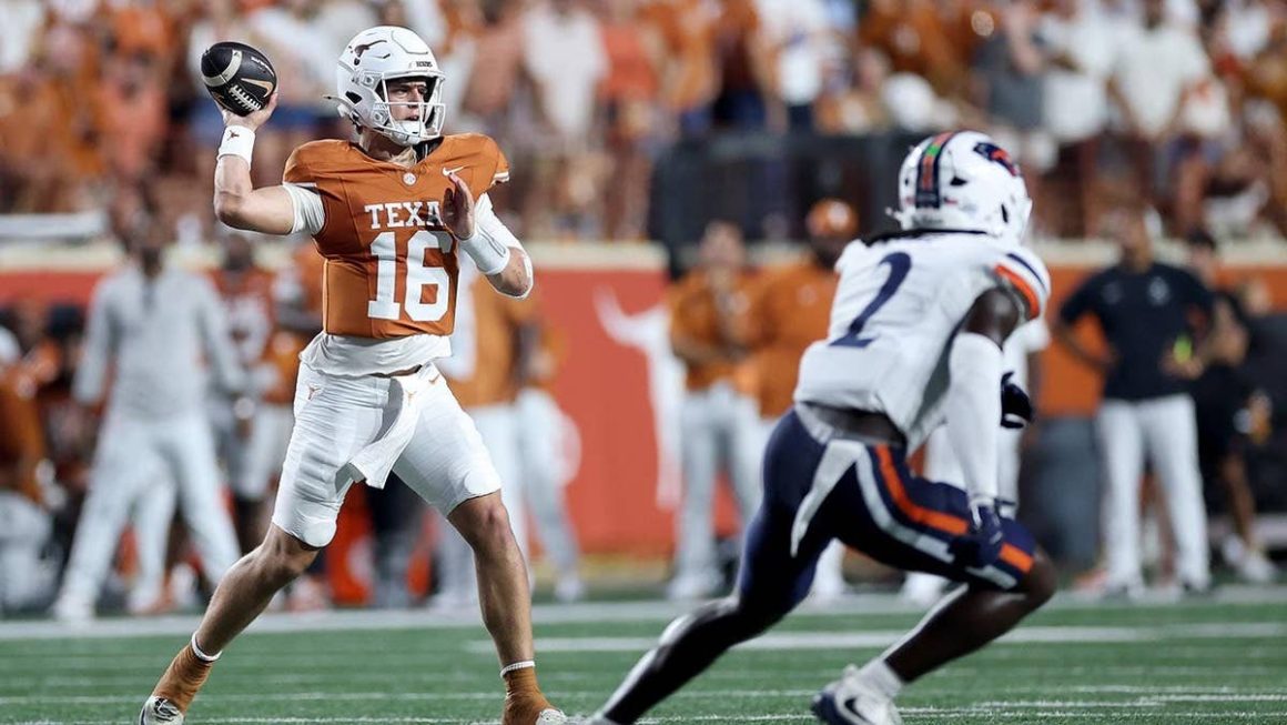 Arch Manning Leads Texas Longhorns to Win Over UTSA