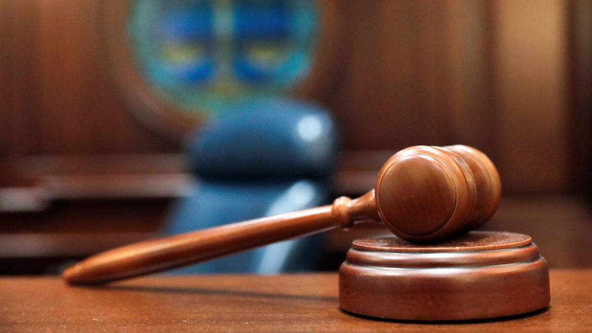 A gavel and a block is pictured on the judge's bench in this illustration picture taken in the Sussex County Court of Chancery in Georgetown, Delaware Nodus International Bank Collapse and CEO’s Sentence for Fraud and Sanctions Evasion