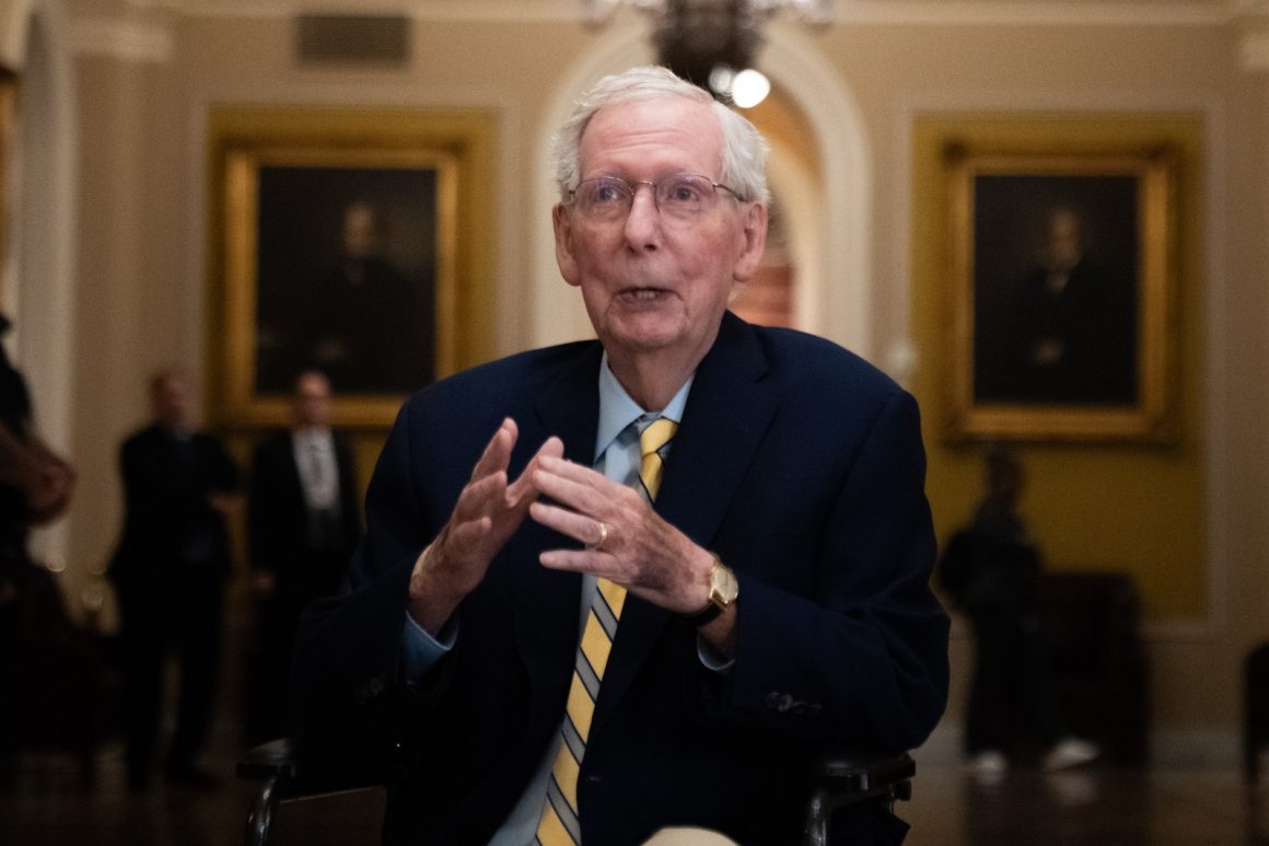 Mitch McConnell’s Return to Senate After Fall