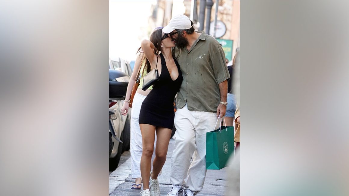 Emily Ratajkowski and Romain Gavras Share Intimate Moments in Italy