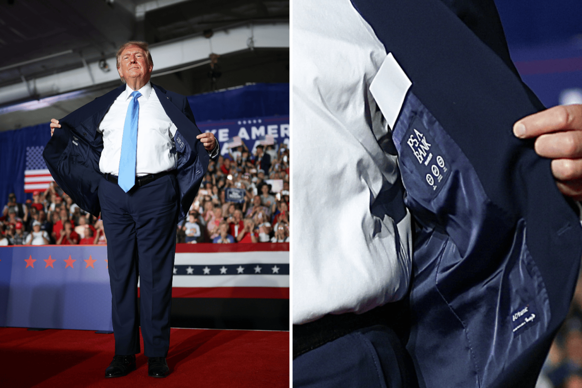 Trump’s Suit: A Shift from Luxury to Accessibility