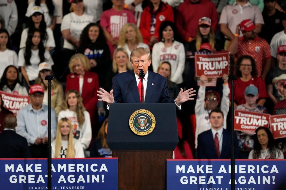 Trump’s Rally Highlights His Grip on GOP Amid Enthusiasm Challenges