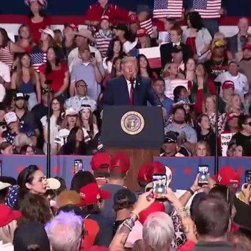 Hecklers Interrupt Trump Texas Rally Multiple Times