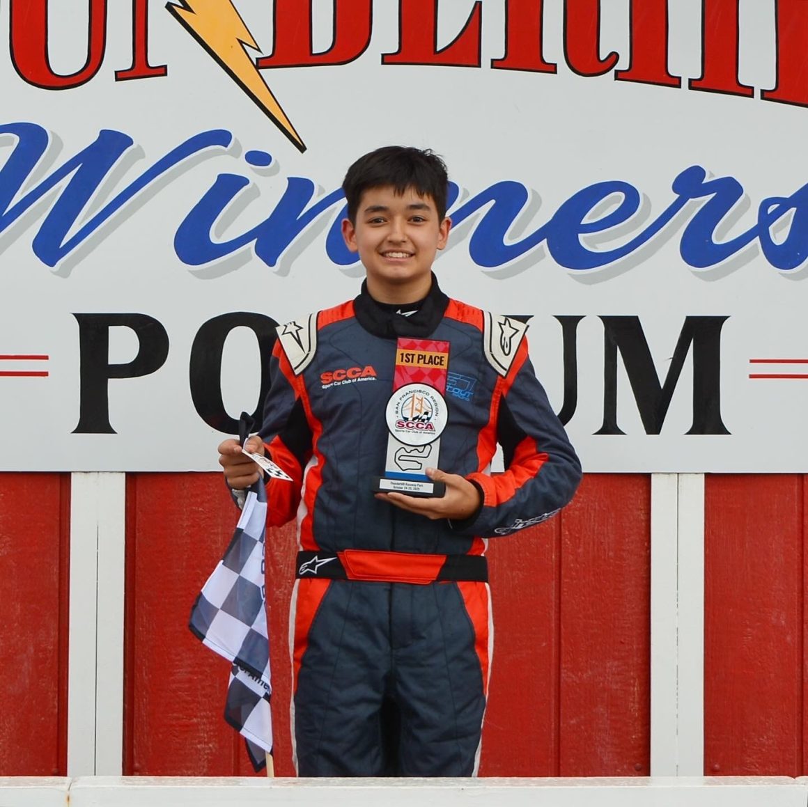 Young Racing Driver’s Journey Blends Sports and Marketing Challenges