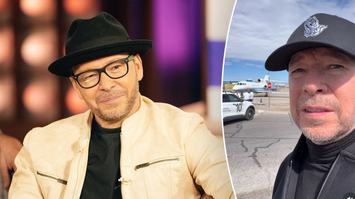 Donnie Wahlberg’s Close Call: A Dramatic Day on the Runway