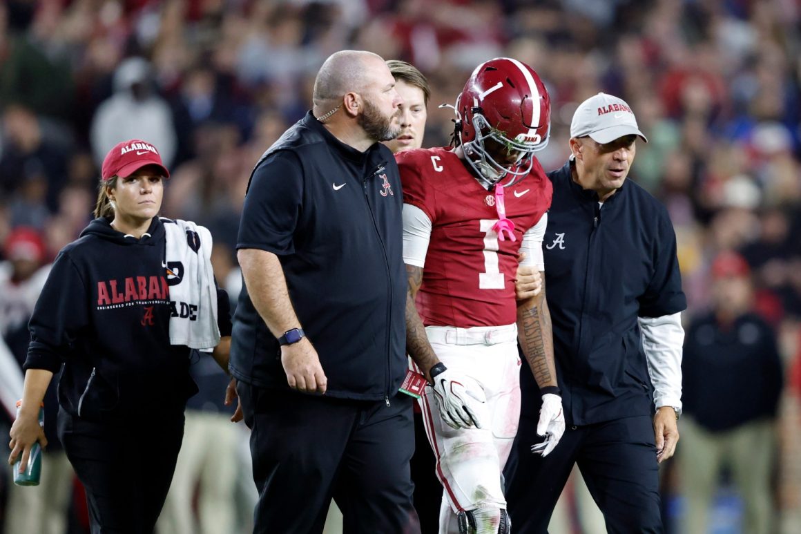 Alabama Prepares for Tennessee Without Top Receiver