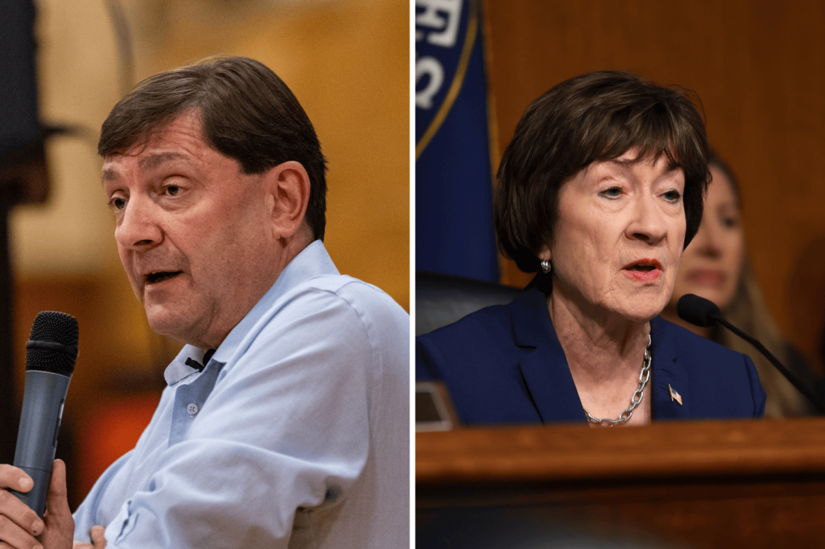 Collins and Jackson Clash in Maine Senate Race Debate