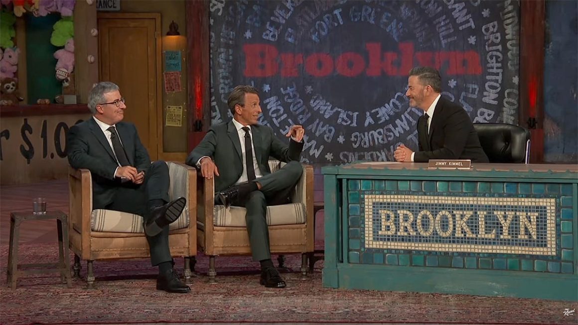 Late-Night Hosts Discuss Kimmel’s Role in Trump’s Criticism