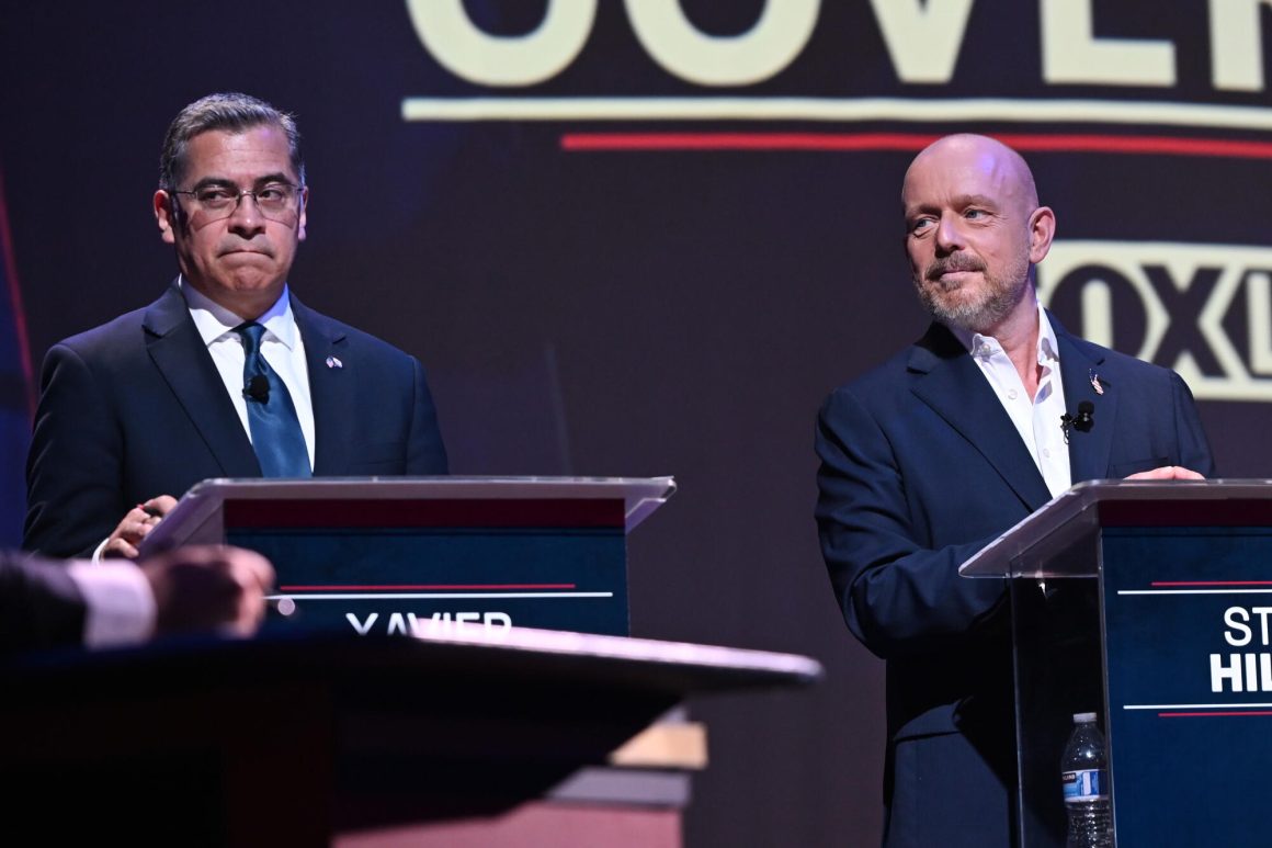 Debate Highlights Between Xavier Becerra and Steve Hilton in California’s Governor Race