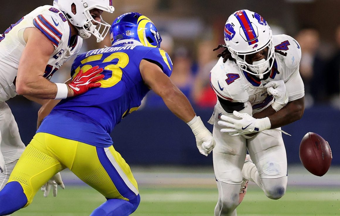 Buffalo Bills Face Fumbling Concerns with Running Back James Cook